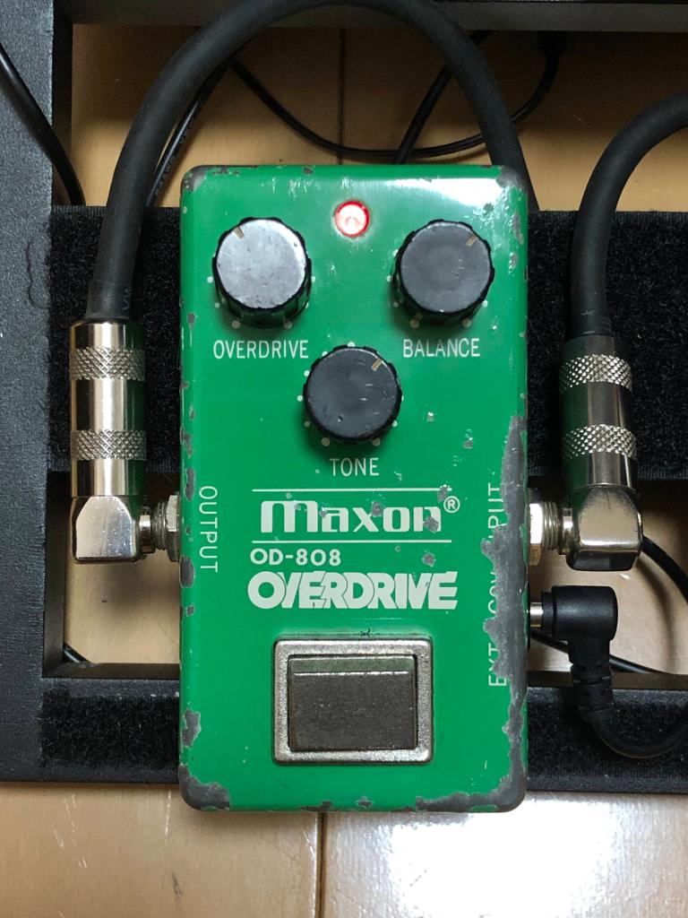 MAXON OD-808 OVERDRIVE original small case 1979 Tubescreamer TS-808 TS-9 Ibanez